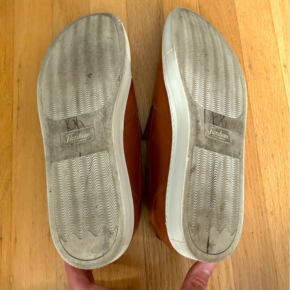 Florsheim Created for Macy’s Cognac Leather Slip-on Sneakers - Picture 4 of 10